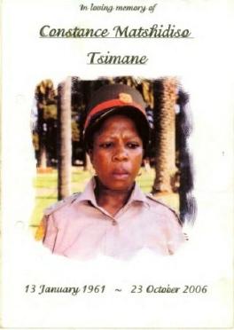 TSIMANE-Constance-Matshidiso-1961-2006-Col.Colonel-F