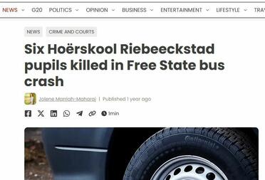 zHoërskool Riebeeckstad Bus Insident-06