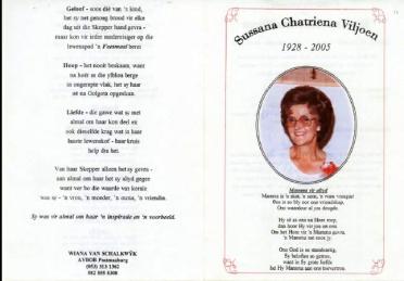 VILJOEN-Sussana-Chatriena-1928-2005-GGSA.NoordWesVersameling-F
