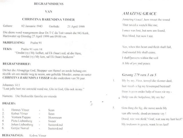 VISSER-Christina-Barendina-Nn-Stina-1943-1999-F_1