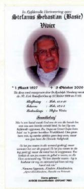 VIVIER-Stefanus-Sebastian-Nn-Basie-1927-2009-GGSA.NoordWesVersameling-M