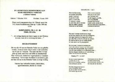 VORSTER-Elsie-Philipiena-nee-Venter-1914-1999-GGSA.NoordWesVersameling-F