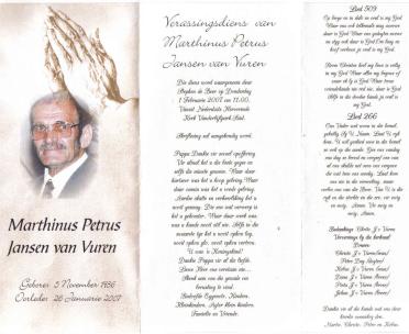 VUREN-JANSEN-VAN-Marthinus-Petrus-1936-2007-M