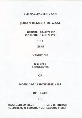 WAAL-DE-Johan-Hendrik-1936-1999-M_1