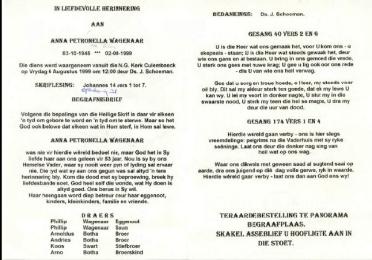 WAGENAAR-Anna-Petronella-nee-Botha-1945-1999-GGSA.NoordWesVersameling-F