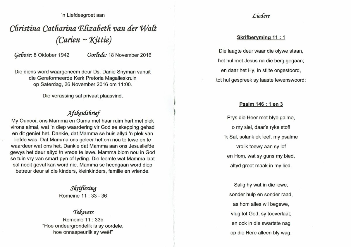 WALT-VAN-DER-Christina-Catharina-Elizabeth-Nn-Carien.Kittie-1942-2016-F_1