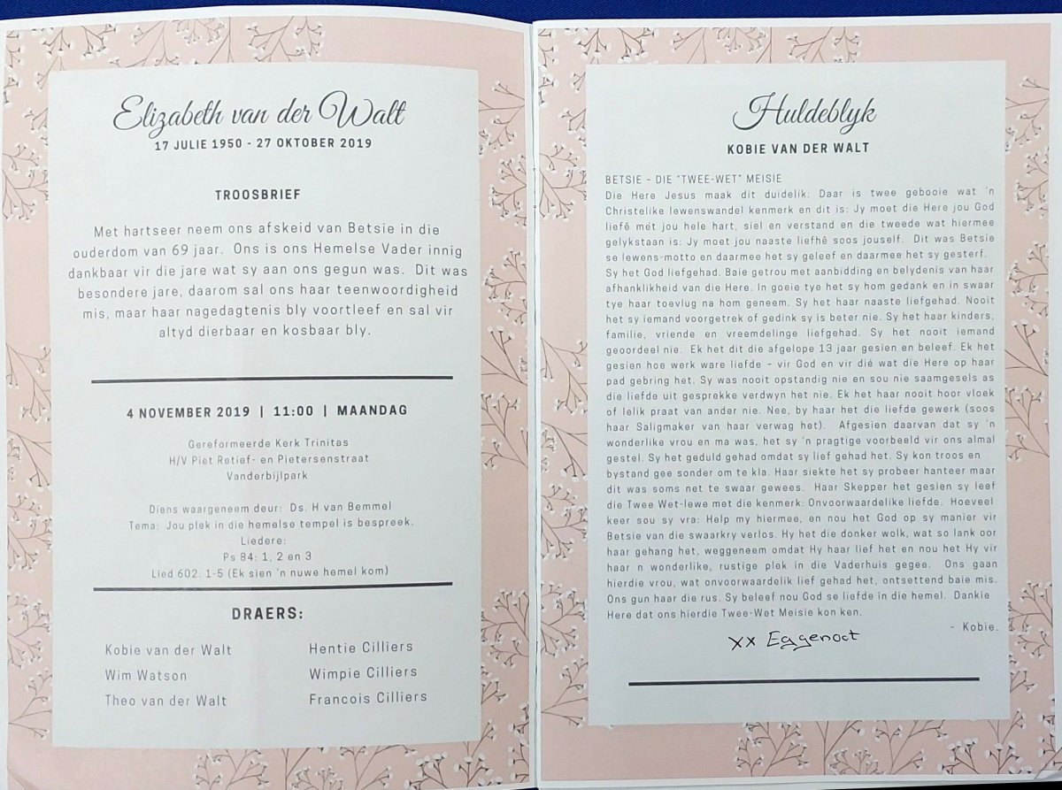 WALT-VAN-DER-Elizabeth-Nn-Betsie-1950-2019-F-2