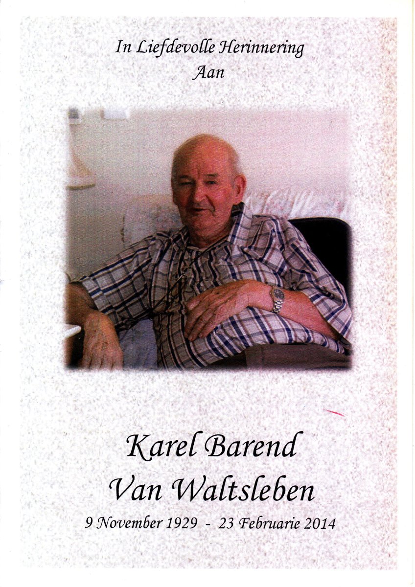 WALTSLEBEN-VAN-Karel-Barend-Nn-Karel-1929-2014-M_1