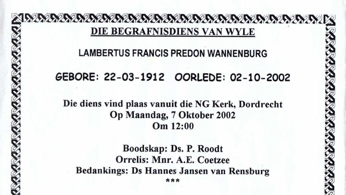 WANNENBURG-Lambertus-Francis-Predon-1912-2002-M_96