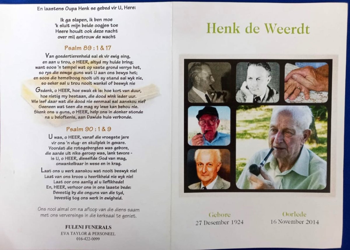 WEERDT-DE-Hendrik-Karel-Nn-Henk-1924-2014-M-1