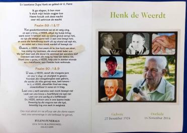 WEERDT-DE-Hendrik-Karel-Nn-Henk-1924-2014-M-1