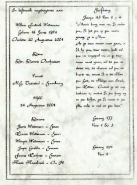 WEIDEMAN-Surnames-Vanne