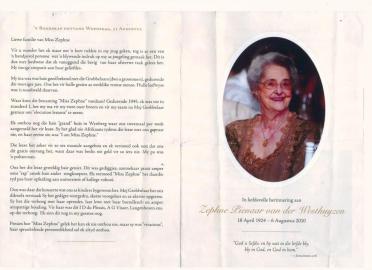 WESTHUYZEN-VAN-DER-Zephne-Pienaar-nee-Grobbelaar-1924-2010-F
