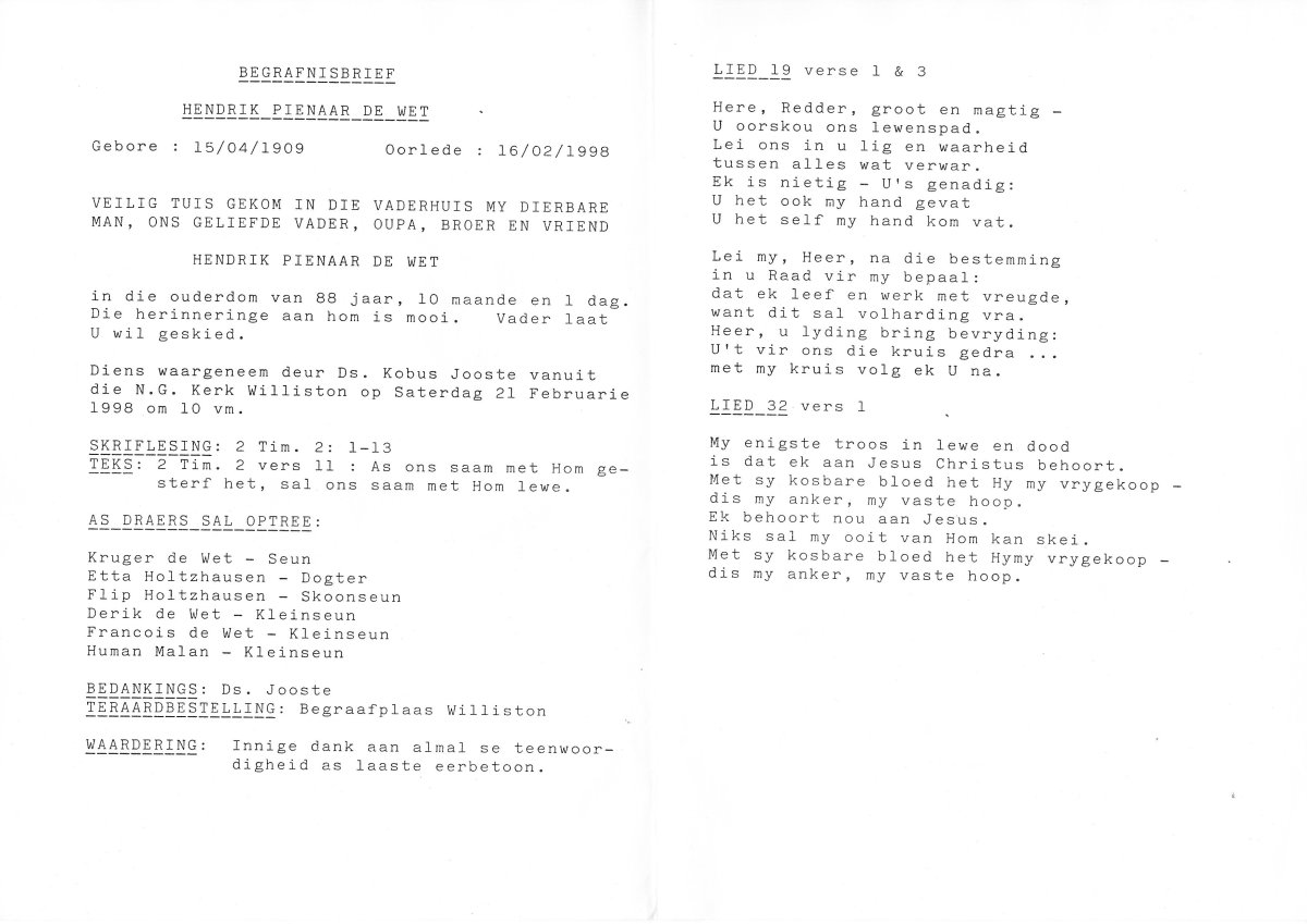 WET-DE-Hendrik-Pienaar-1909-1998-M_1