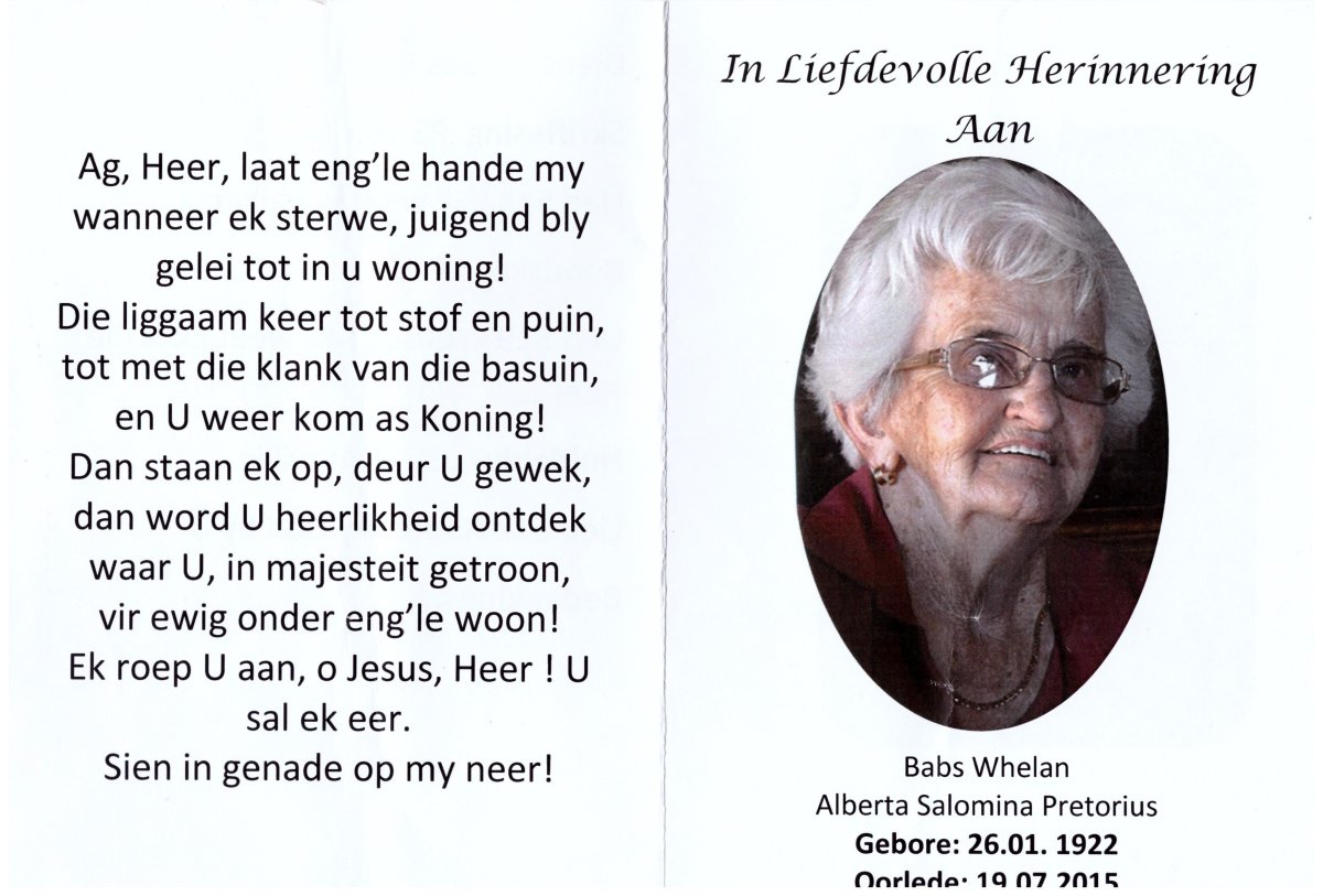 WHELAN-Alberta-Salomina-Nn-Babs-nee-Pretorius-1922-2015-F-01