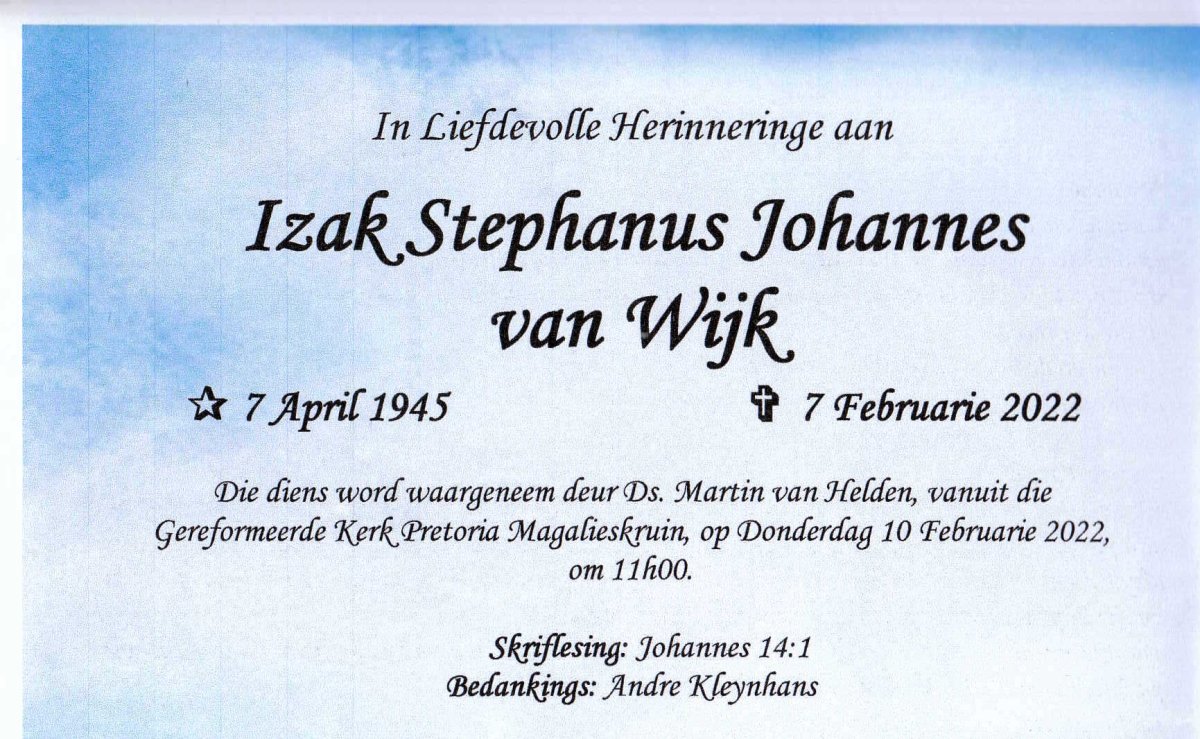 WIJK-VAN-Izak-Stephanus-Johannes-Nn-Sakkie-1945-2022-M_99