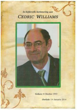 WILLIAMS-Diederik-Johannes-Nn-Cedric-1953-2014-M
