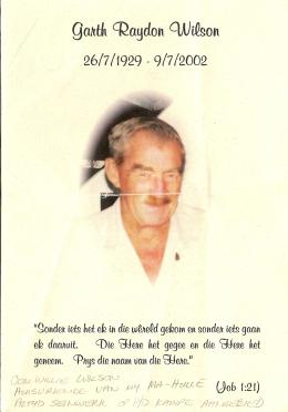 WILSON-Garth-Raydon-Nn-Willie-1929-2002-F