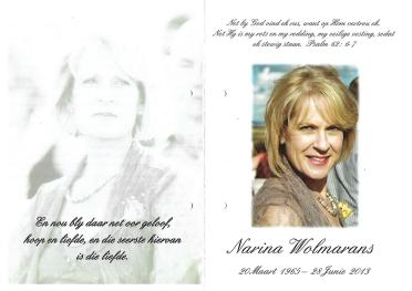 WOLMARANS-Narina-1965-2013-F
