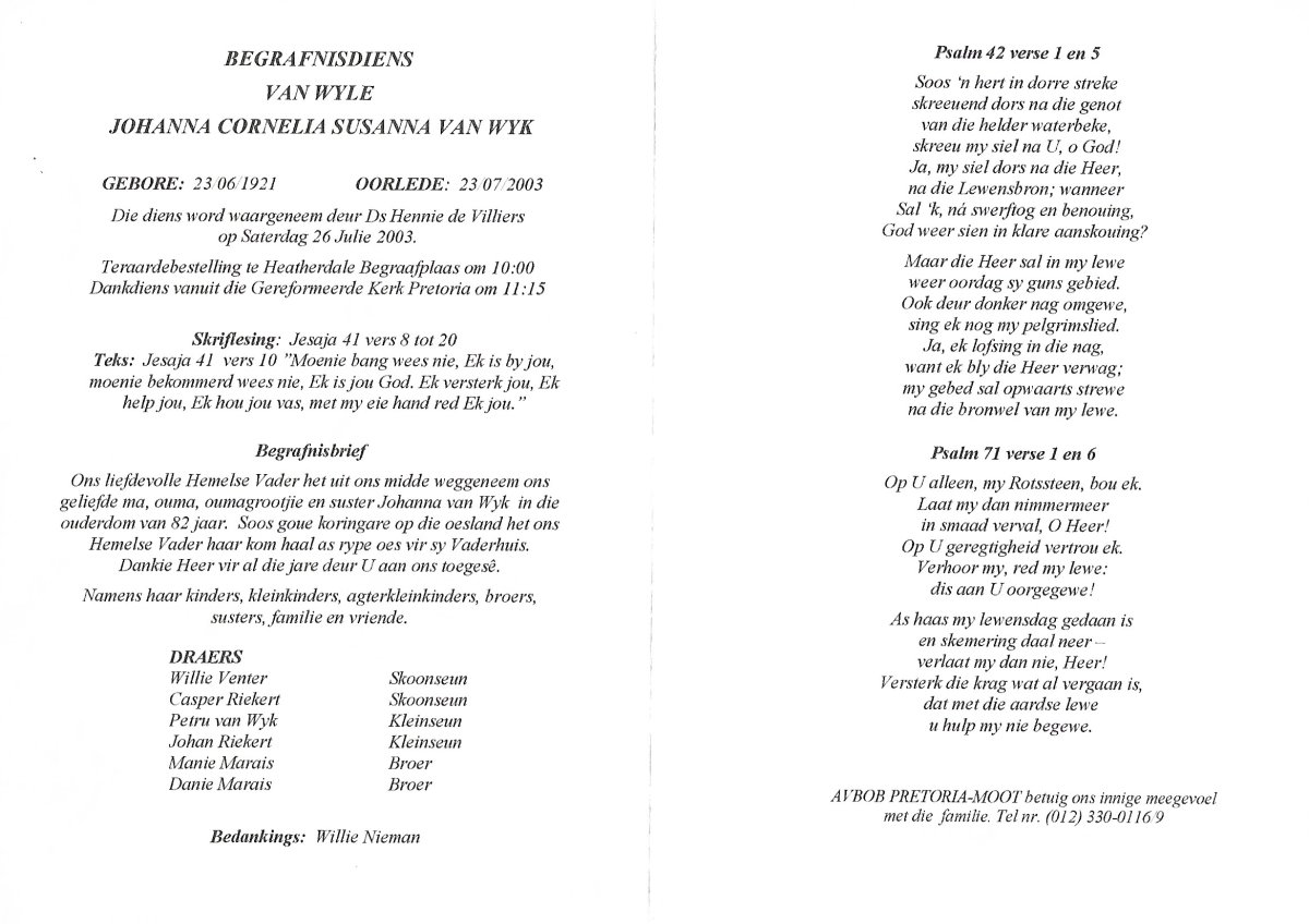 WYK-VAN-Johanna-Cornelia-Susanna-Nn-Johanna-nee-Marais-1921-2003-F_2