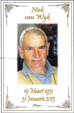 WYK-VAN-Nicolaas-Johannes-Nn-Niek-1931-2013-M