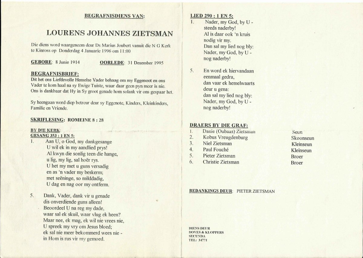 ZIETSMAN-Lourens-Johannes-1914-1996-M_1